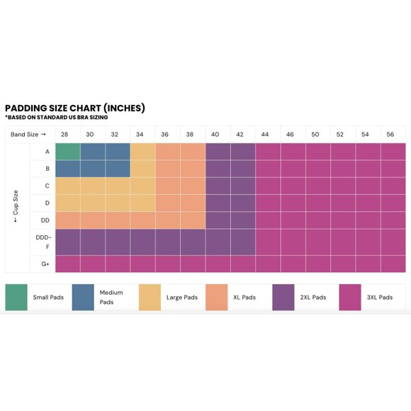 NWOT Klassy Network Signature Brami Padding Set (2) in White Size Medium - Picture 5 of 5